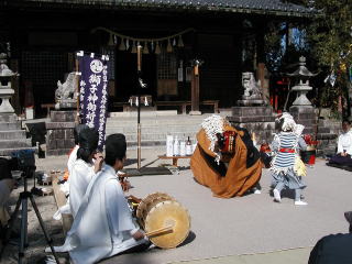 椿大神社　椿宮獅子神御祈祷神事ー２